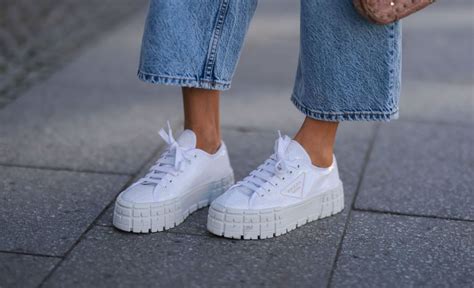 bulky trendy fashion sneakers.